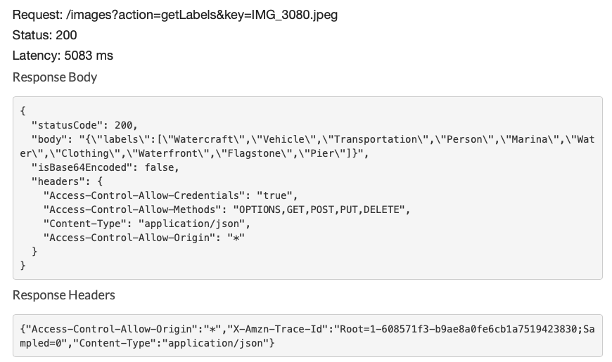Get Labels query