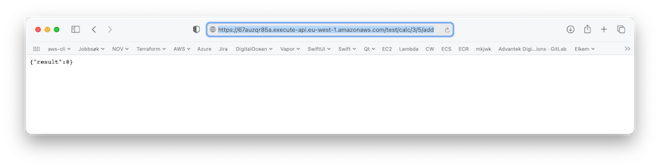 Integration3 with Safari